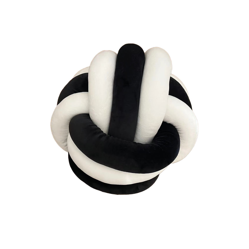 Compact Cuddle Ball 250mm Diameter Black/White CUDWB