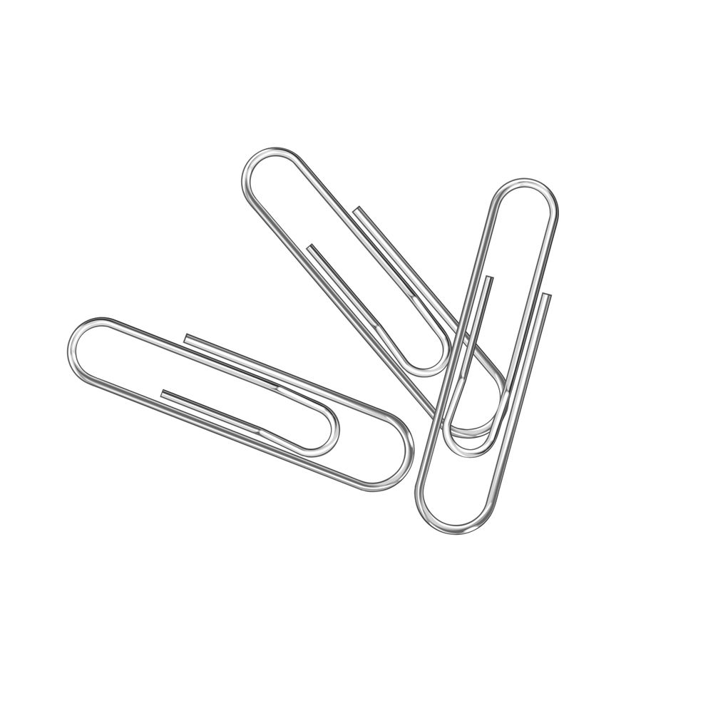 Q-Connect 32mm Large Plain Paperclips (Pack of 1000)