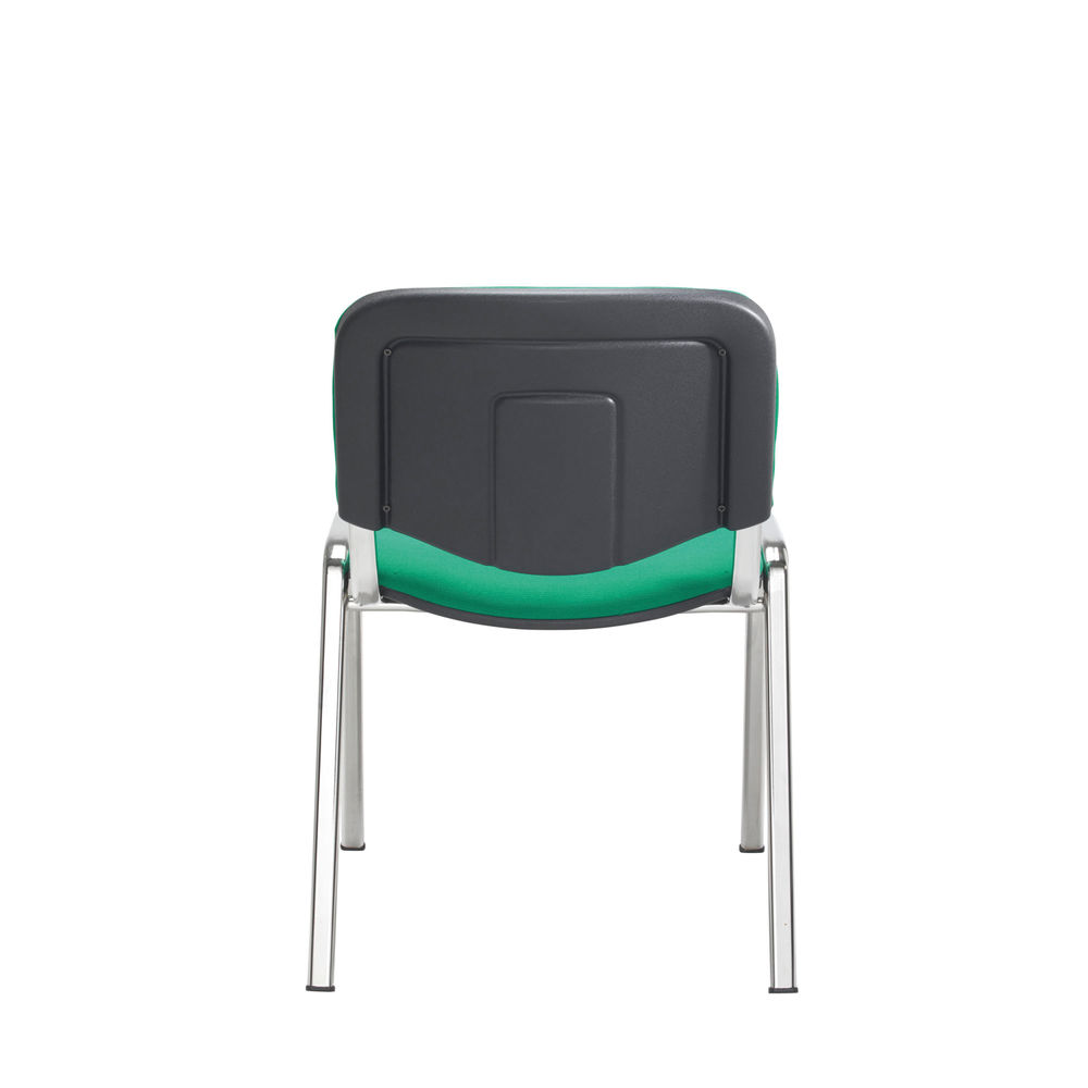 Jemini Ultra Multipurpose Stacking Chair Green/Chrome