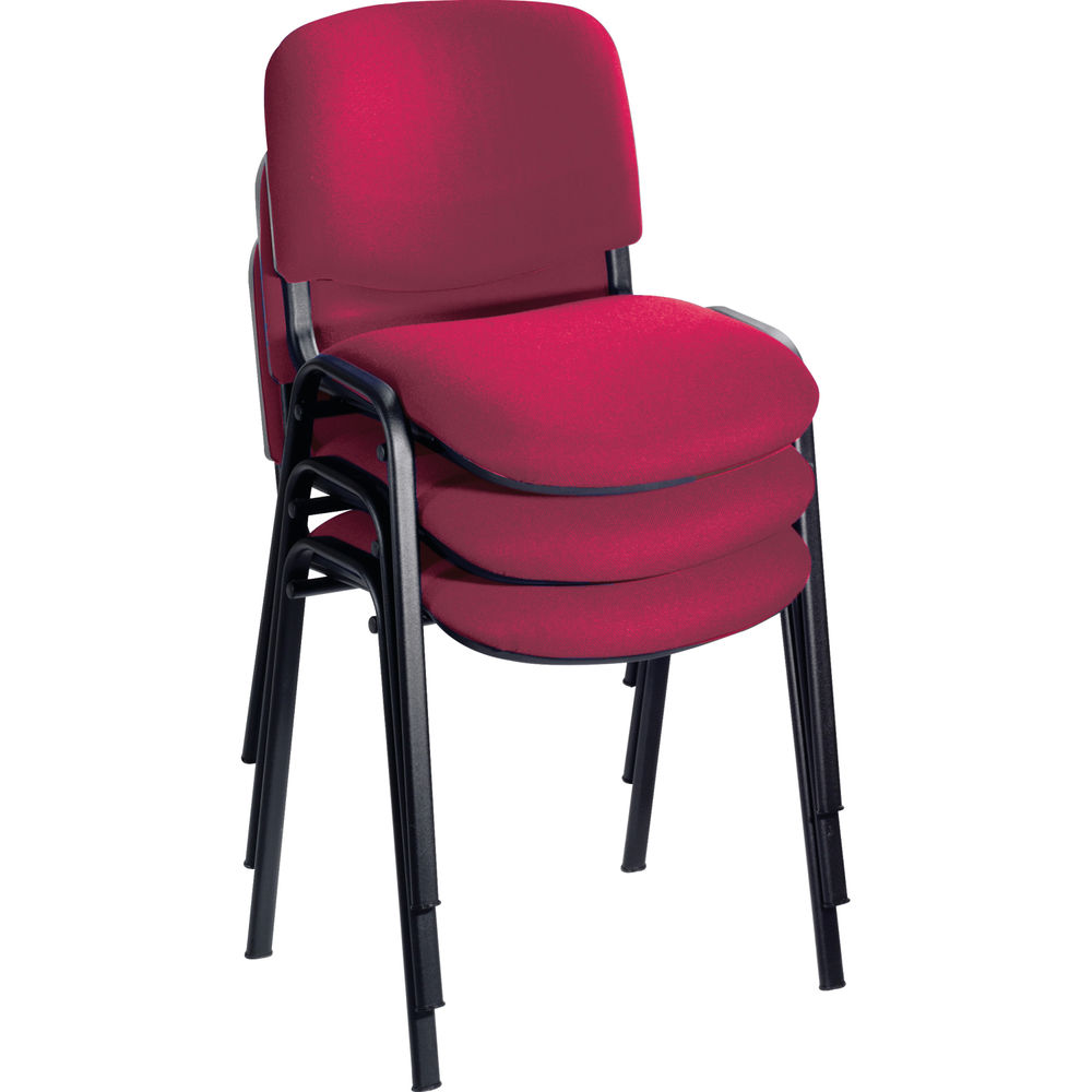 Jemini Ultra Multipurpose Stacking Chair Claret