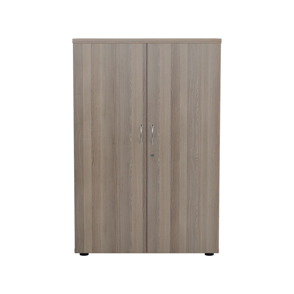 Jemini Wooden Cupboard 800x450x1200mm Grey Oak