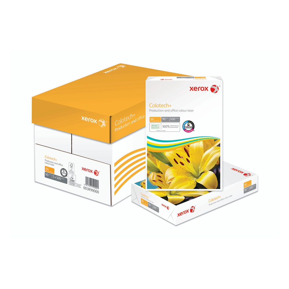 Xerox Colotech+ A4 White 90gsm Paper (Pack of 500)