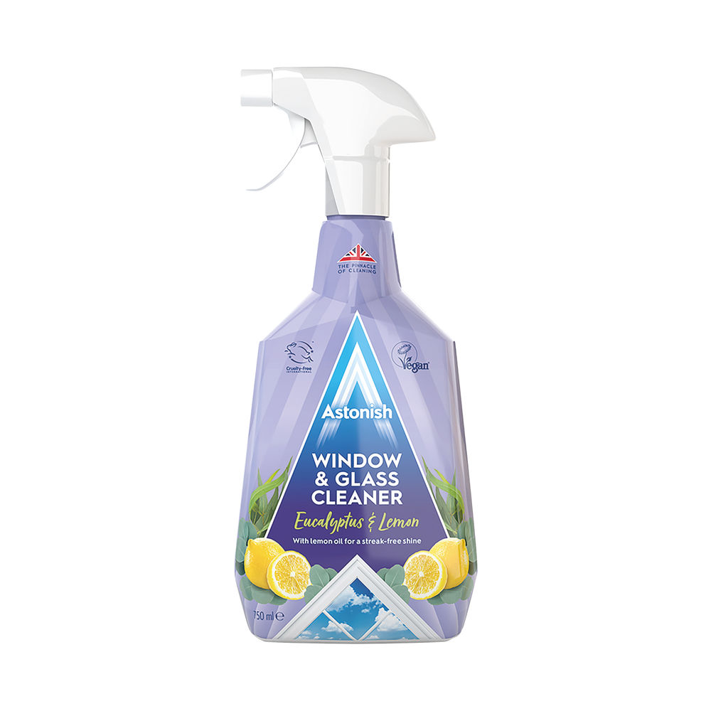 Astonish Window and Glass Cleaner 750ml Blue (Pack of 12) AST21021