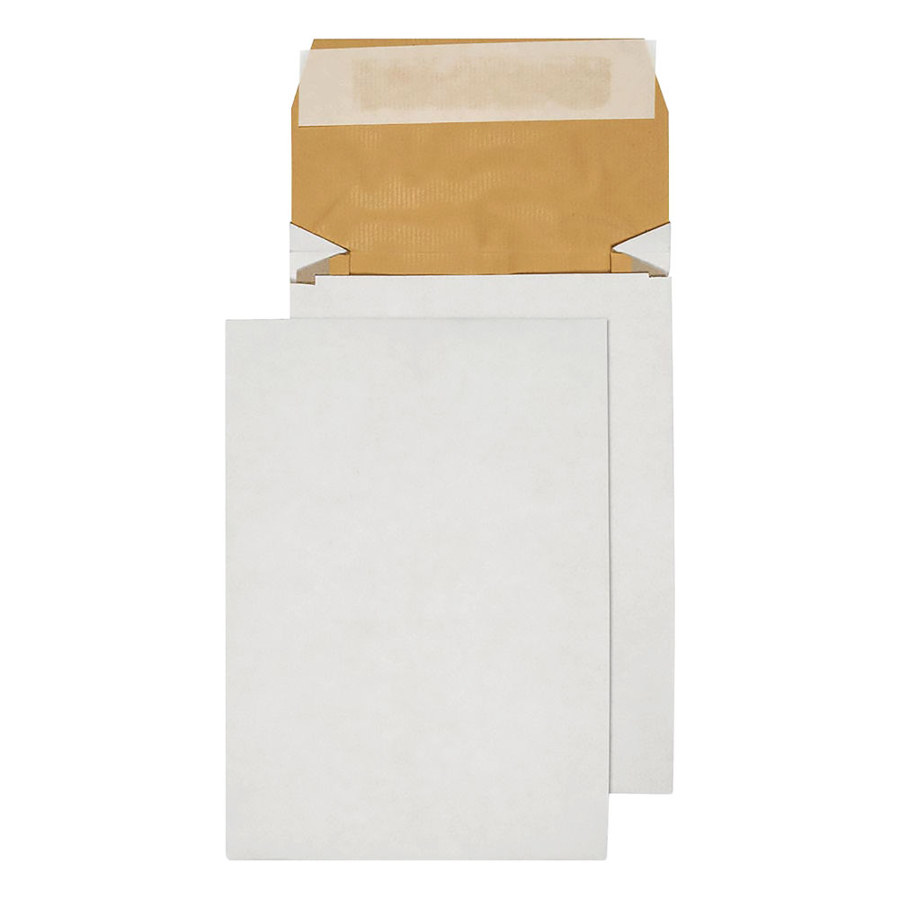 Q-Connect Padded Gusset Envelopes C5 229x162x50mm Peel and Seal White (Pack of 100) KF3530