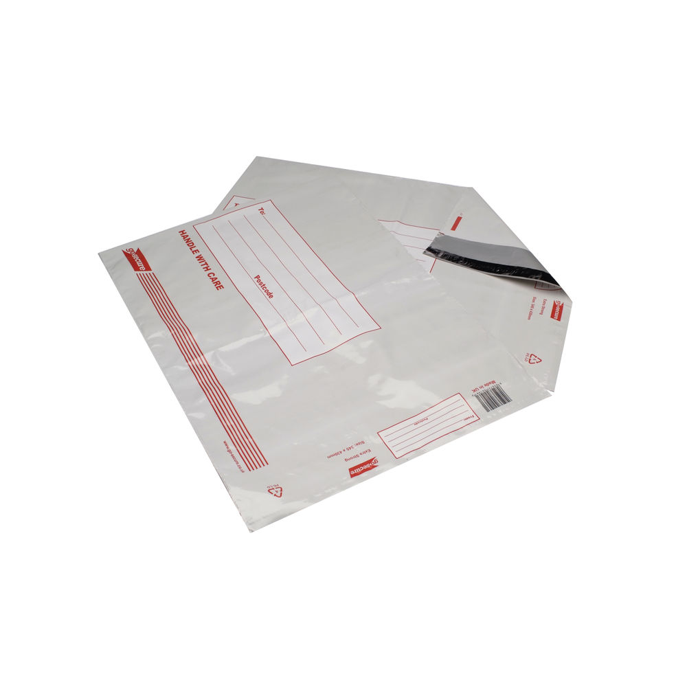 Go Secure Extra Strong Polythene Envelopes 360x430mm (Pack of 25) PB08220