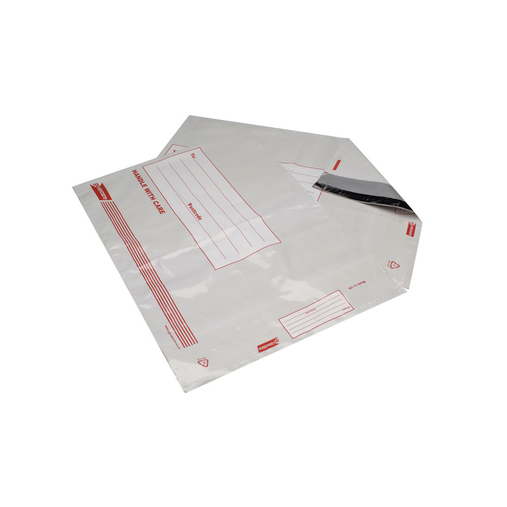 Go Secure Extra Strong Polythene Envelopes 165x240mm (Pack of 25)
