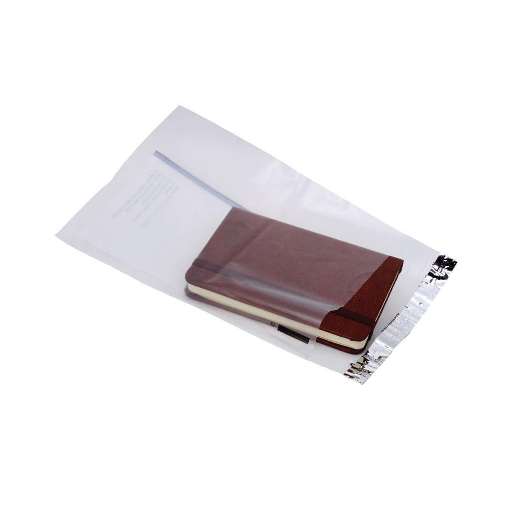 Postsafe Clear 165x230mm Extra Strong Poly Envelopes - Pack of 100 - KSV-KCP1