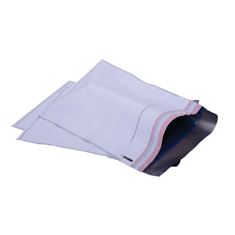 Ampac White C4 Tamper Evident Polythene Envelope (Pack of 20) - KSTE-2