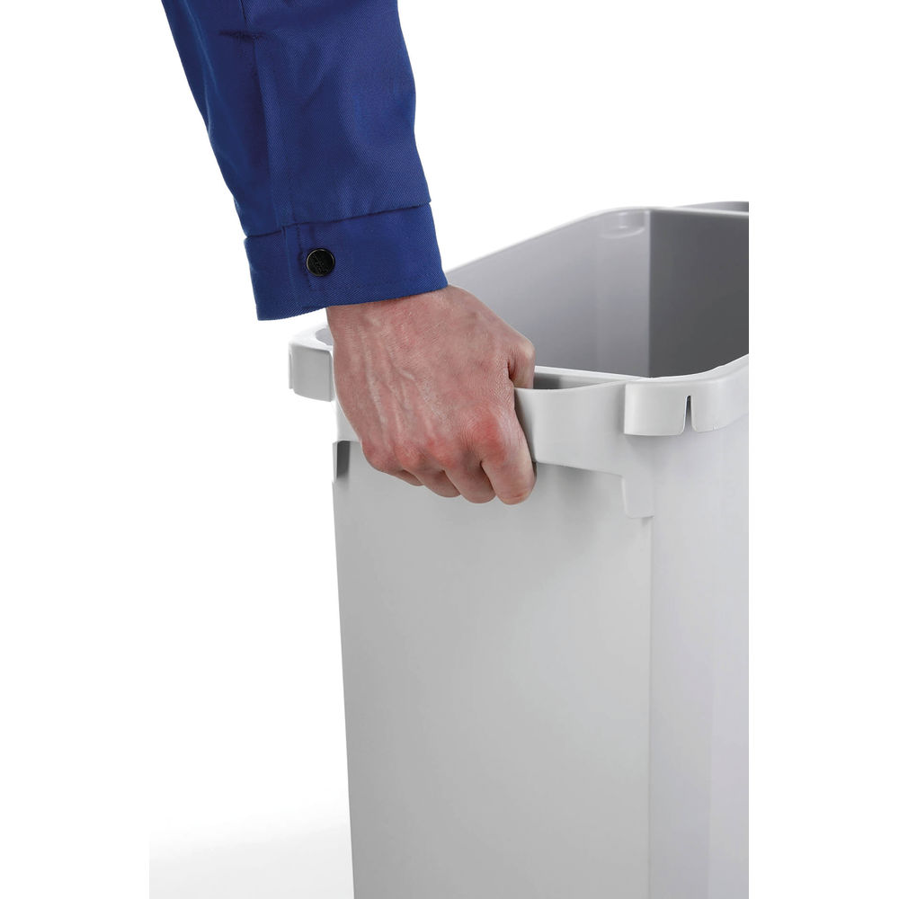 Durable Durabin Grey Rectangular 60 Litre Bin