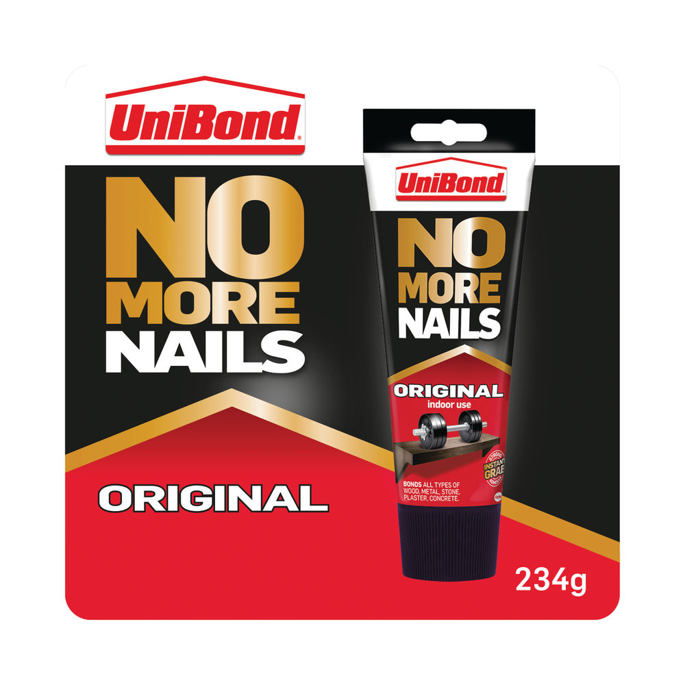 Unibond No More Nails Original Grab Adhesive Tube 234g 2729908