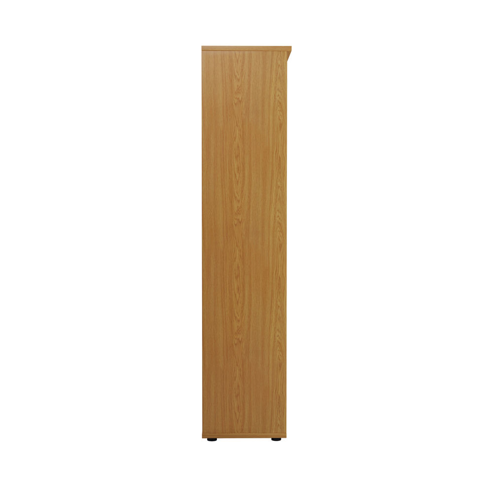 First H2000mm Nova Oak Wooden Bookcase