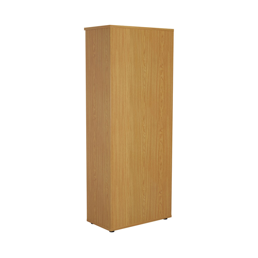 First H2000mm Nova Oak Wooden Bookcase