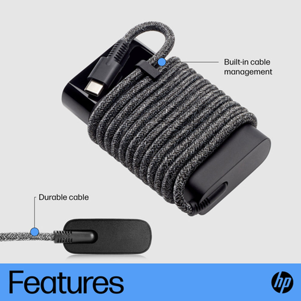 HP USB-C 65W Laptop Charger