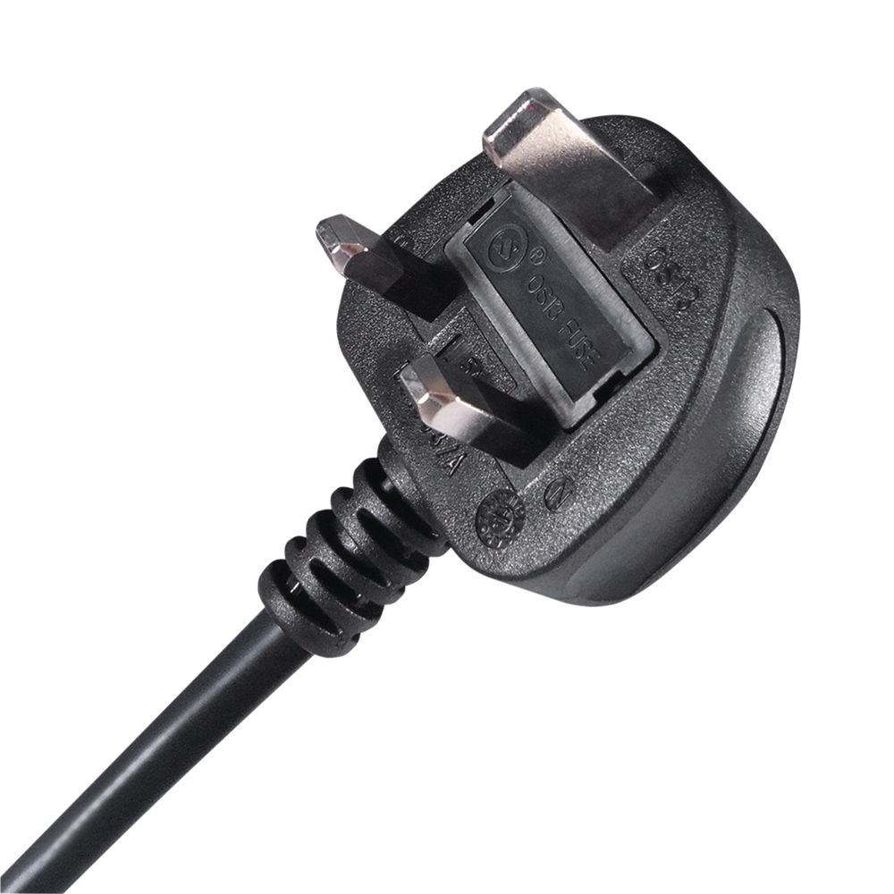 Connekt 2m Gear IEC C5 UK Mains Power Plug