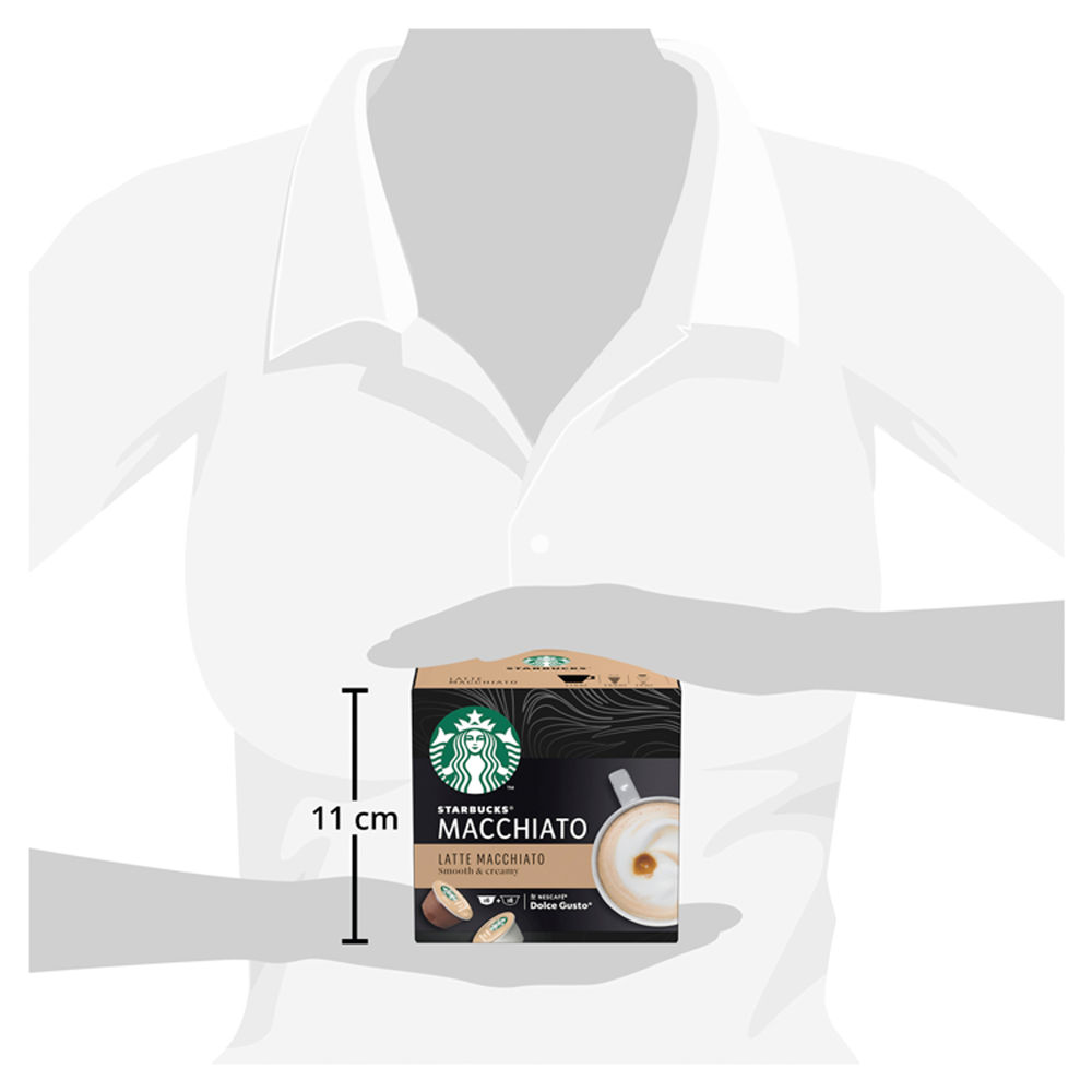 Nescafe Dolce Gusto Starbucks Latte Macchiato Capsules (Pack of 36)