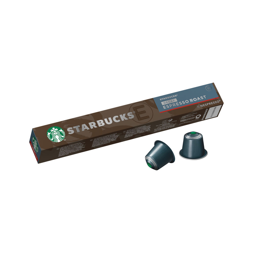 Nespresso Starbucks Decaf Espresso Coffee Pods (Pack of 10)