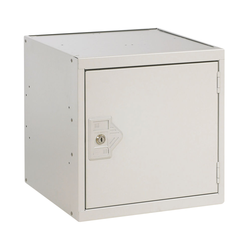 One Compartment Cube Locker 450x450x450mmm Light Grey Door MC00098