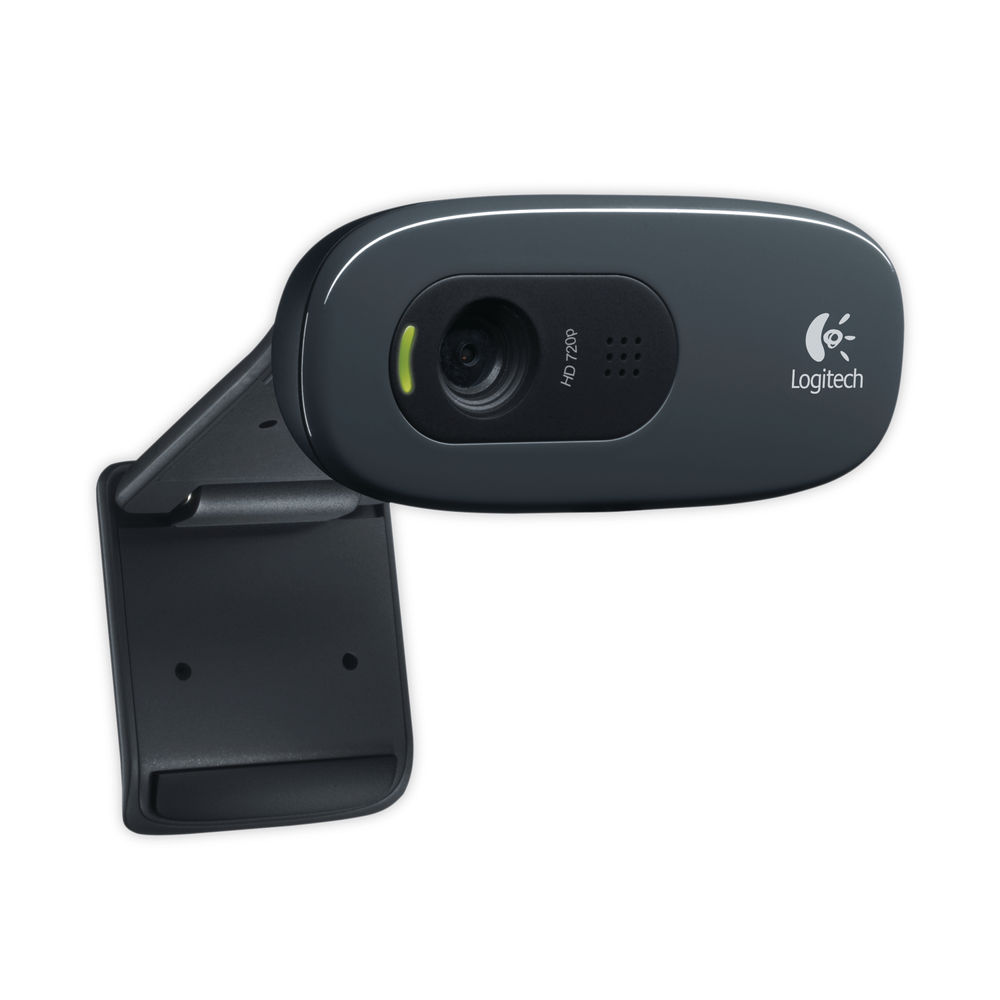 Logitech C270 Webcam 3 MP 1280x720 Pixels USB2.0 Black