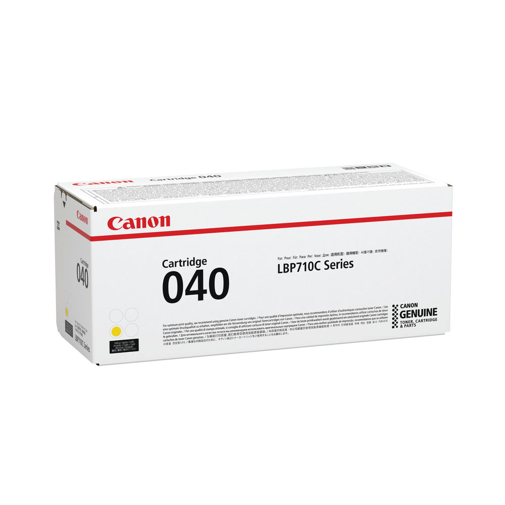 Canon 040 Yellow Toner Cartridge - 0454C001