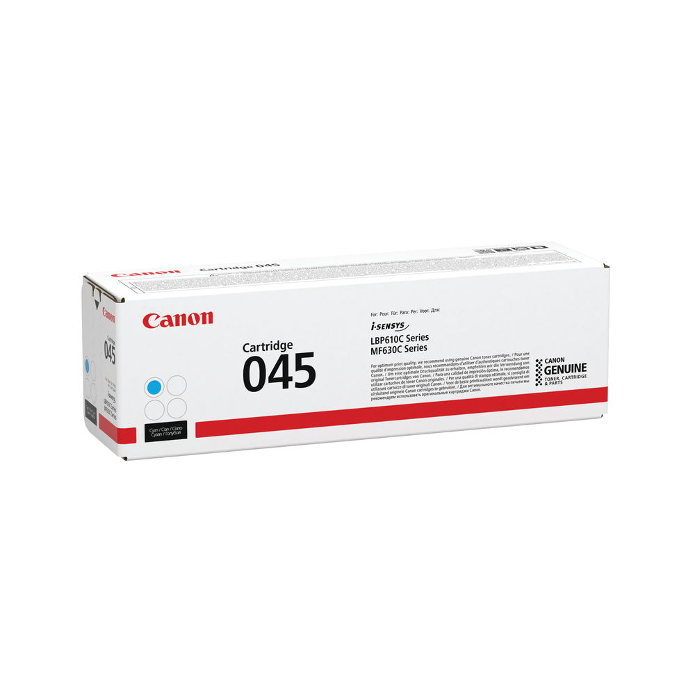 Canon 045 Cyan Toner Cartridge - 1241C002