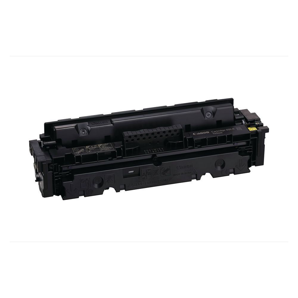 Canon 055H Yellow High Capacity Toner Cartridge - 3017C002