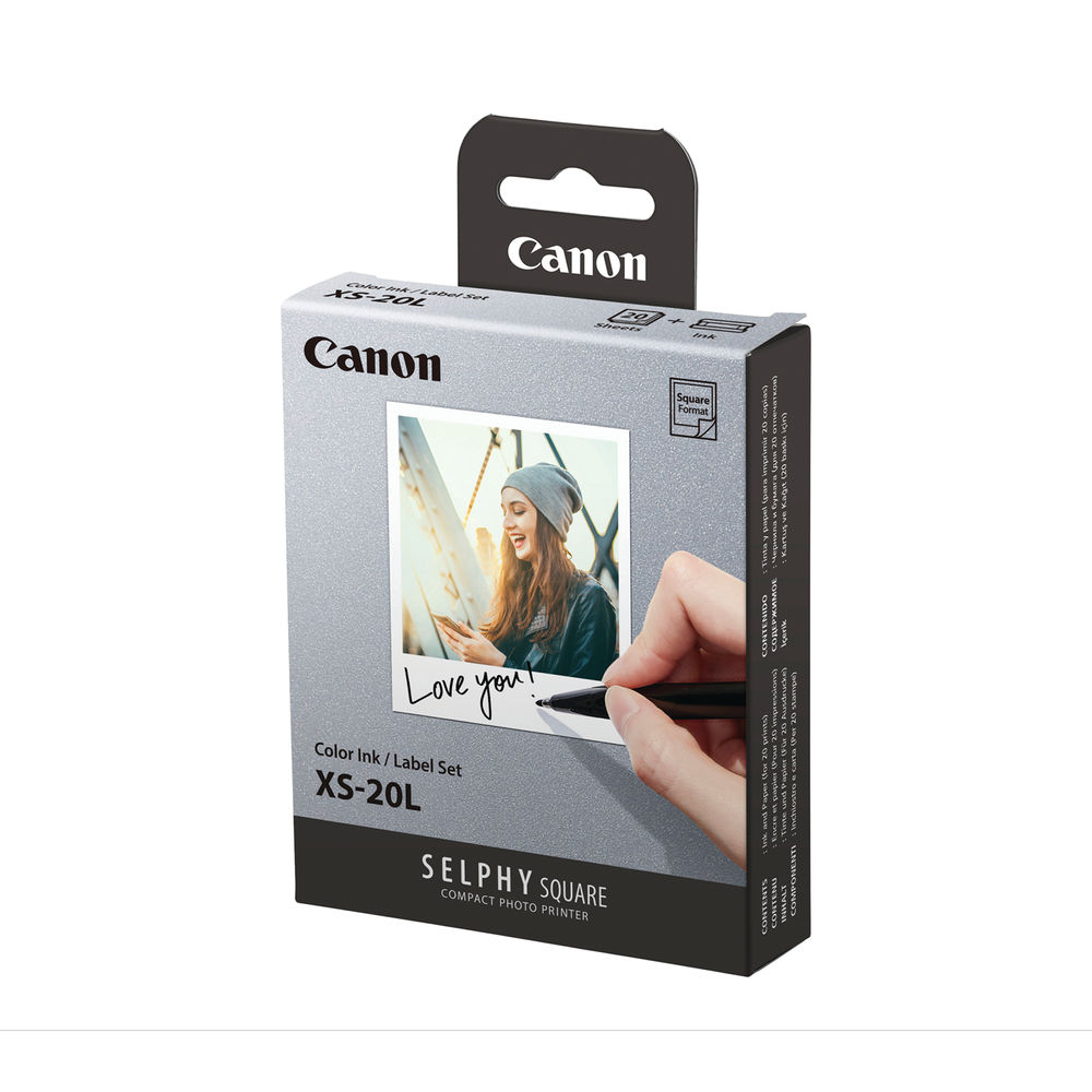 Canon Selphy Square Xs-20L 68X68Mm (Pack of 20)