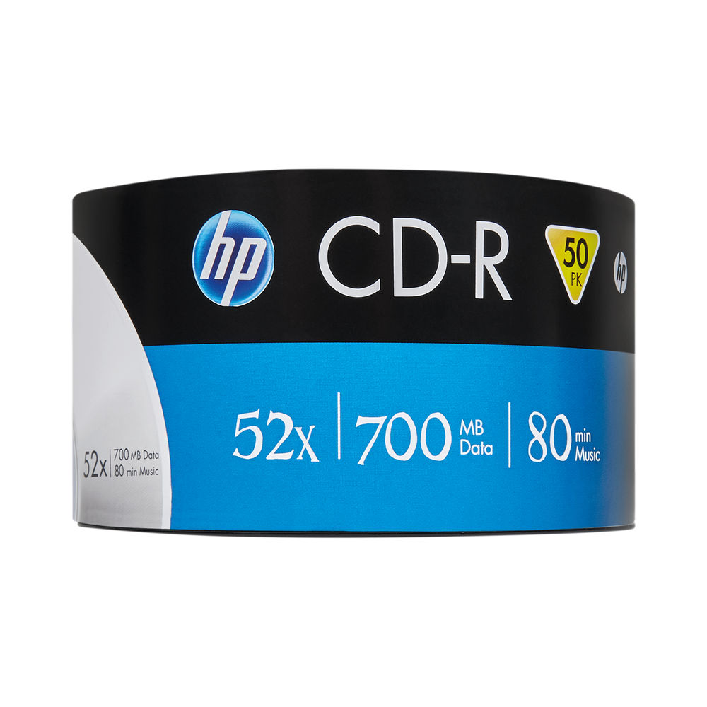 HP CD-R 52X 700MB Wrap (Pack of 50)