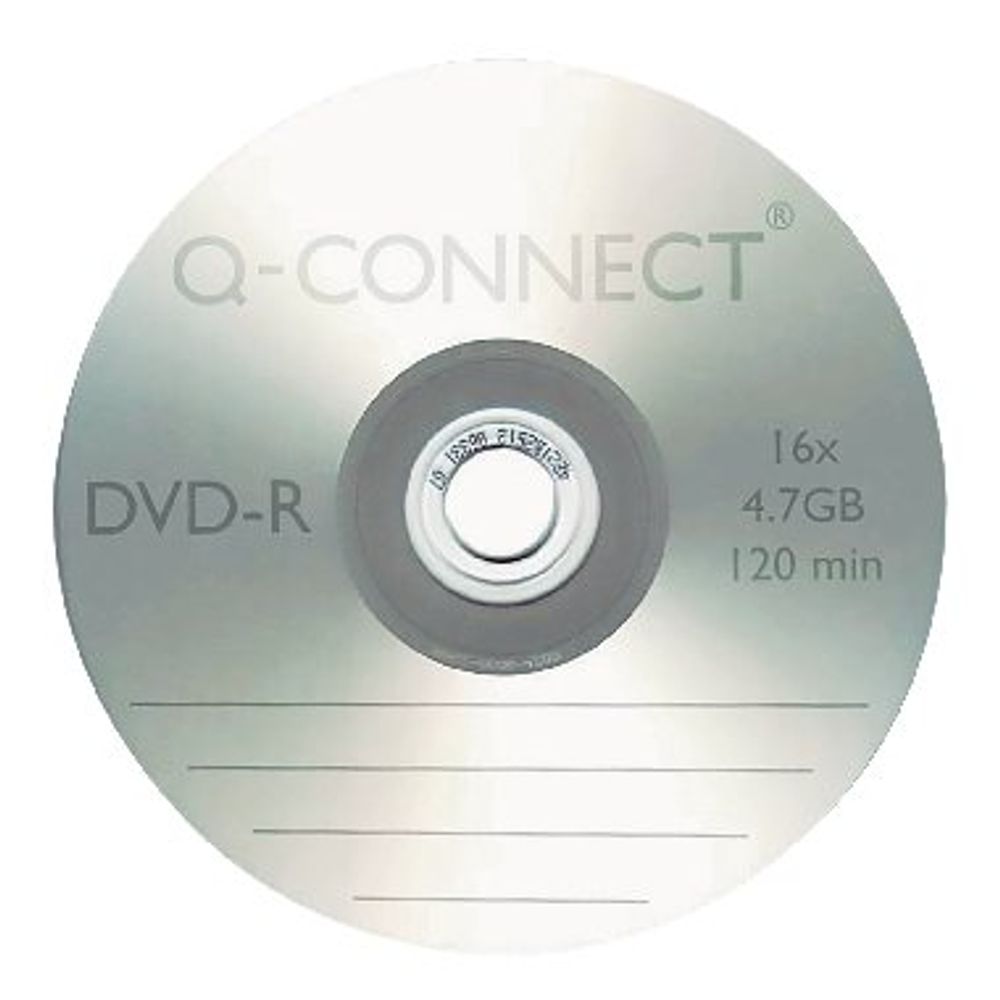 Q Connect Dvd R 4 7gb Cake Box 25 Pack Kf