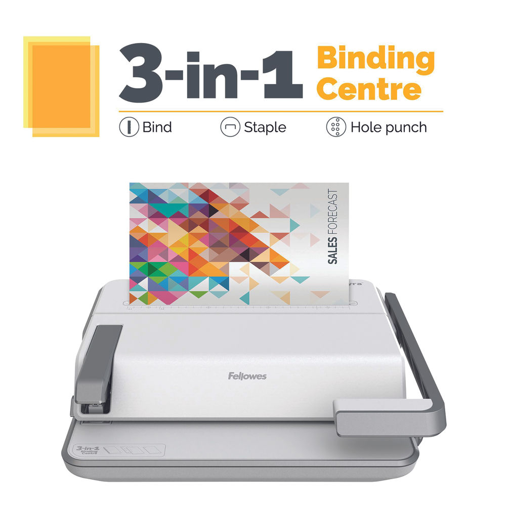 Fellowes Lyra 3 In 1 Binding Centre