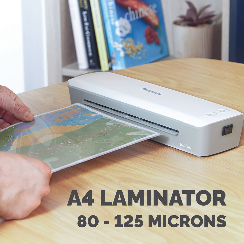 Fellowes Ion A4 White/Grey Laminator