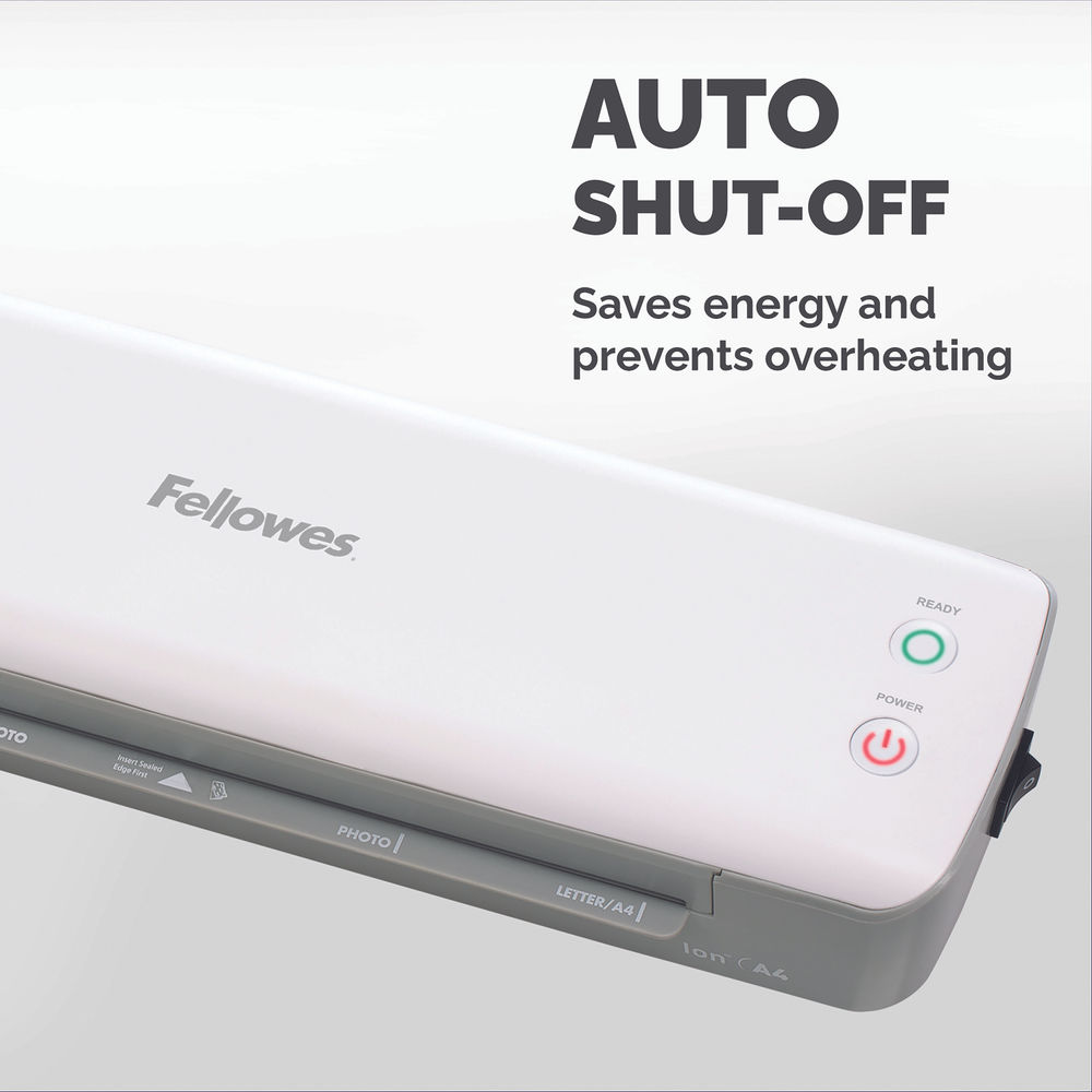 Fellowes Ion A4 White/Grey Laminator