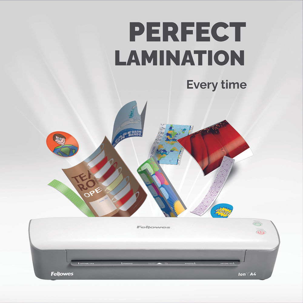 Fellowes Ion A4 White/Grey Laminator