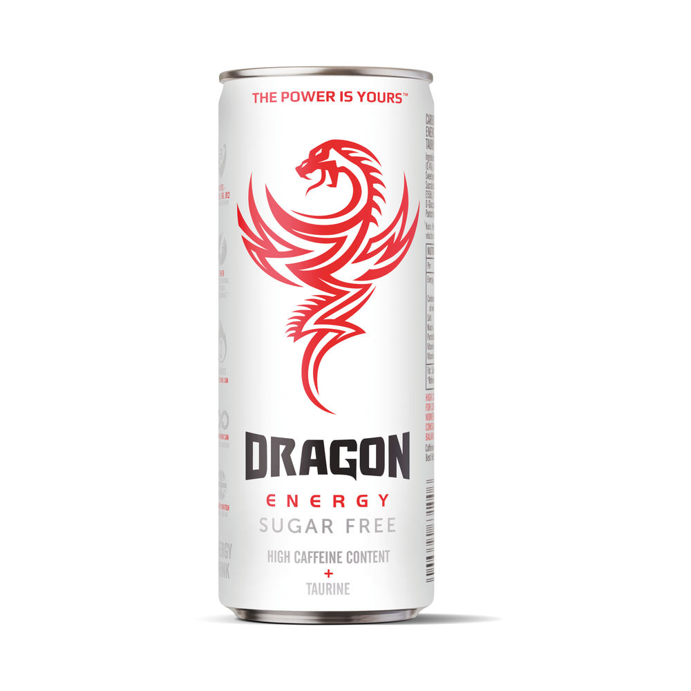 Dragon Energy Sugar Free 250ml Can (Pack of 24) 25FGDR4031