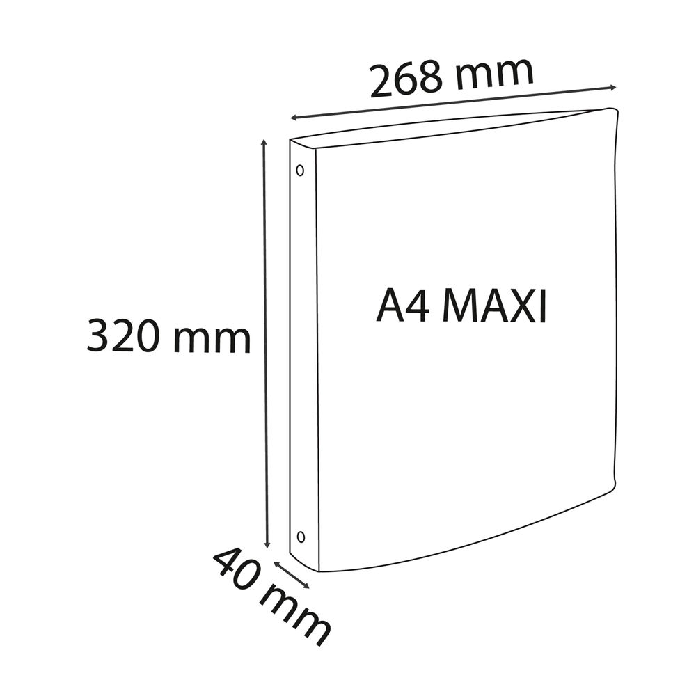 Exacompta Chromaline 4 Ring Binder 30mm A4 Assorted (Pack of 15)