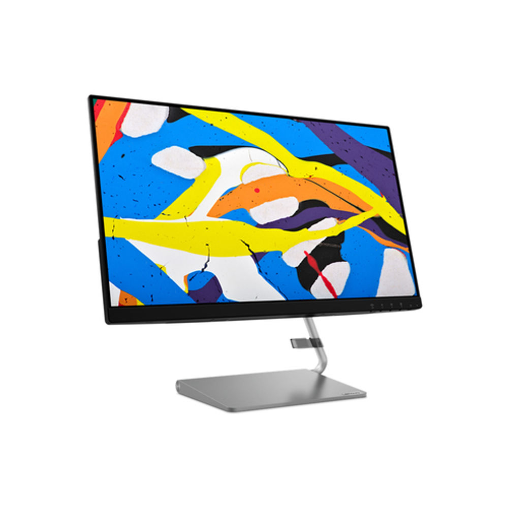 Lenovo Q24I-1L computer monitor 60.5 cm (23.8') 1920 x 1080 pixels Full HD LED Black, Silver