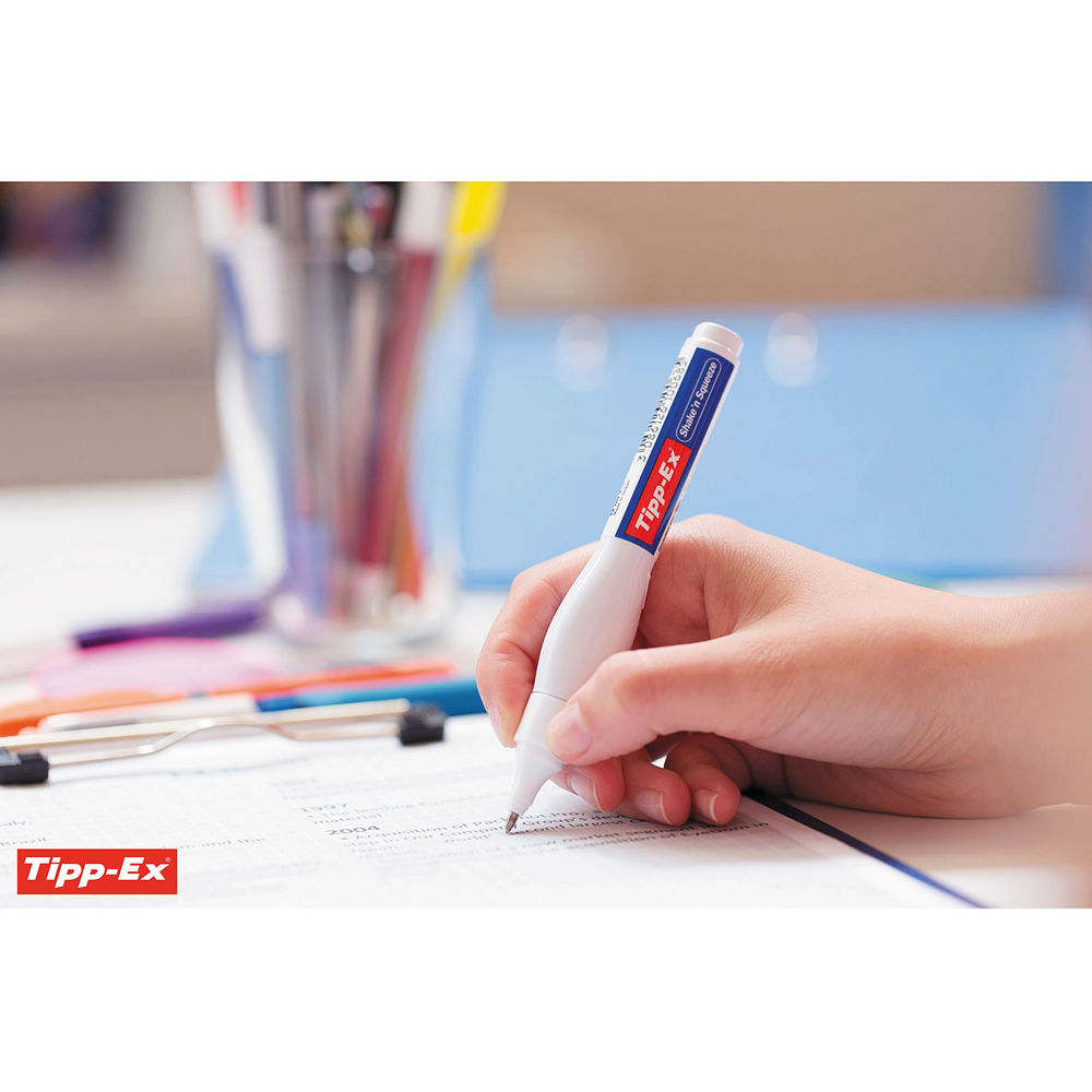 Tipp-Ex Shake'n Squeeze Correction Pen (Pack of 10)