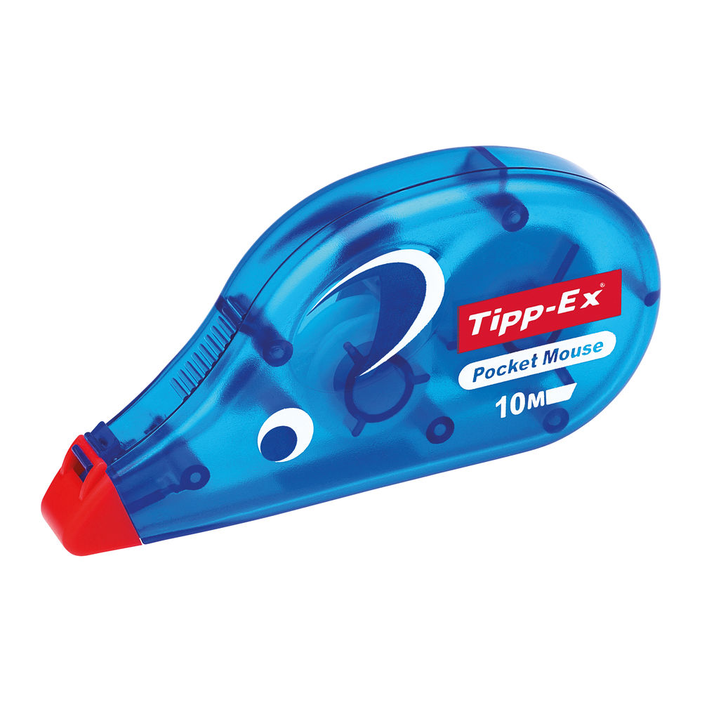 Tipp Ex Pocket Mouse Correction Roller 10 Pack 820789 Tipp Ex Pocket Mouse Correction Roller 10 Pack 820789