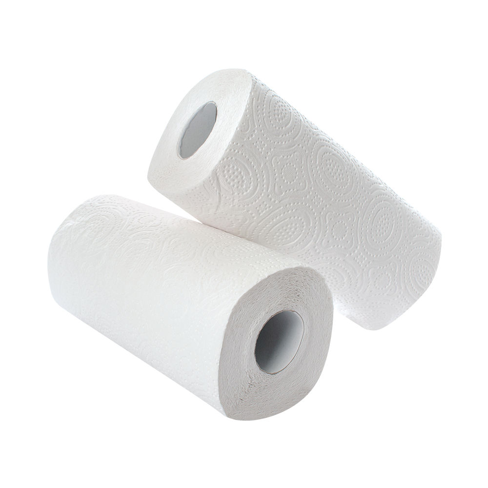 2Work Kitchen Roll White (24 Pack) KR0024