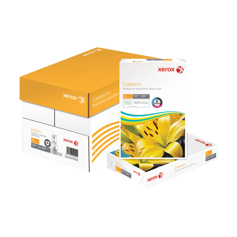 Xerox Colotech A4 Copier Paper 120gsm White (Pack of 2000) 003R98847