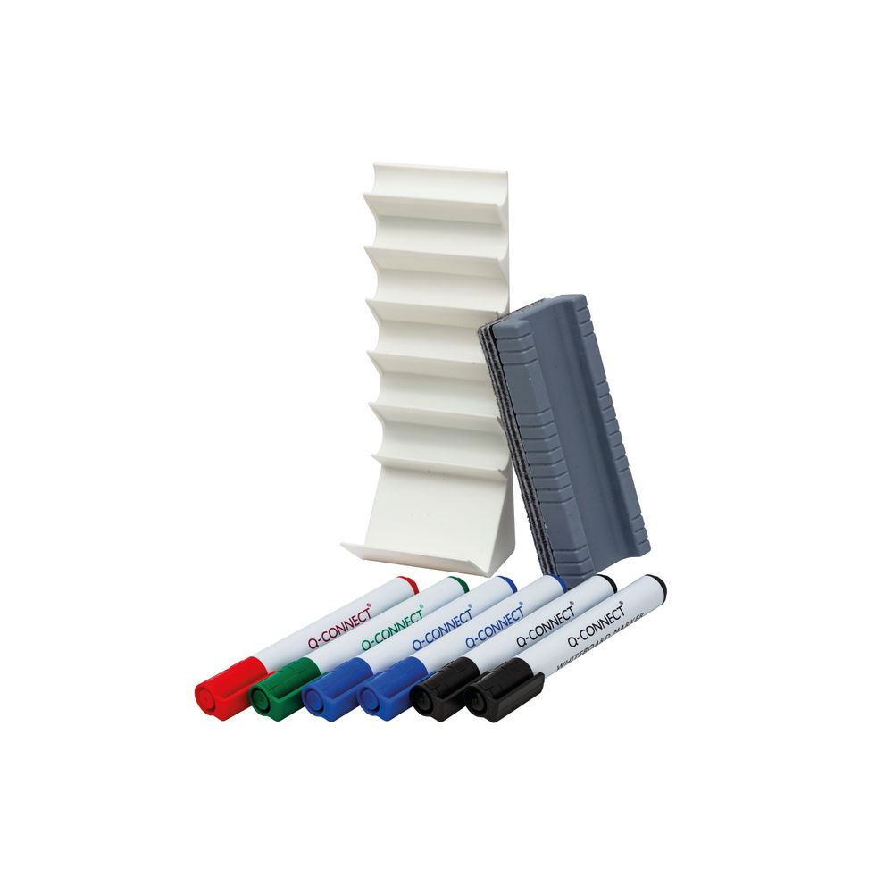 Q-Connect Whiteboard Pen and Eraser Holder AWPE001QCA