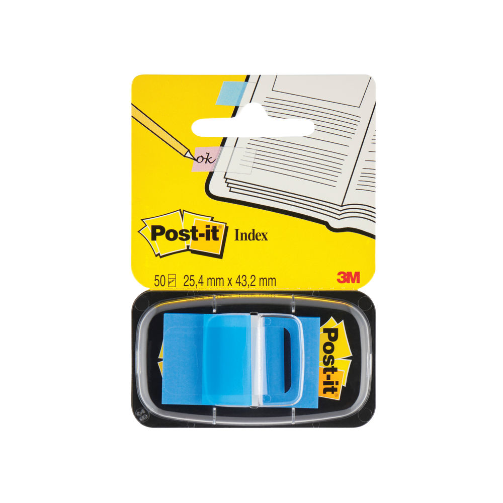 Post-it Blue 25mm Index Tabs (Pack of 600)