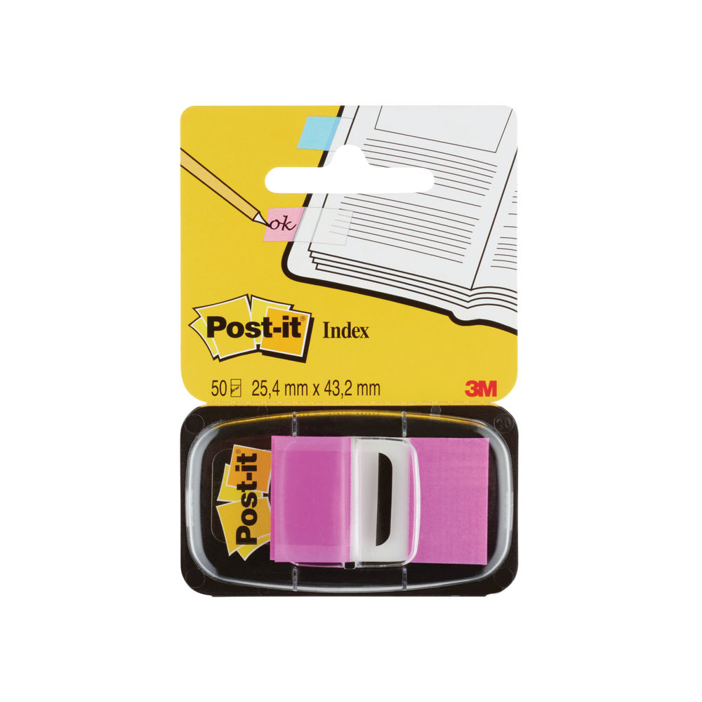 Post-it Index Tabs 25mm Purple (Pack of 600) 680-8