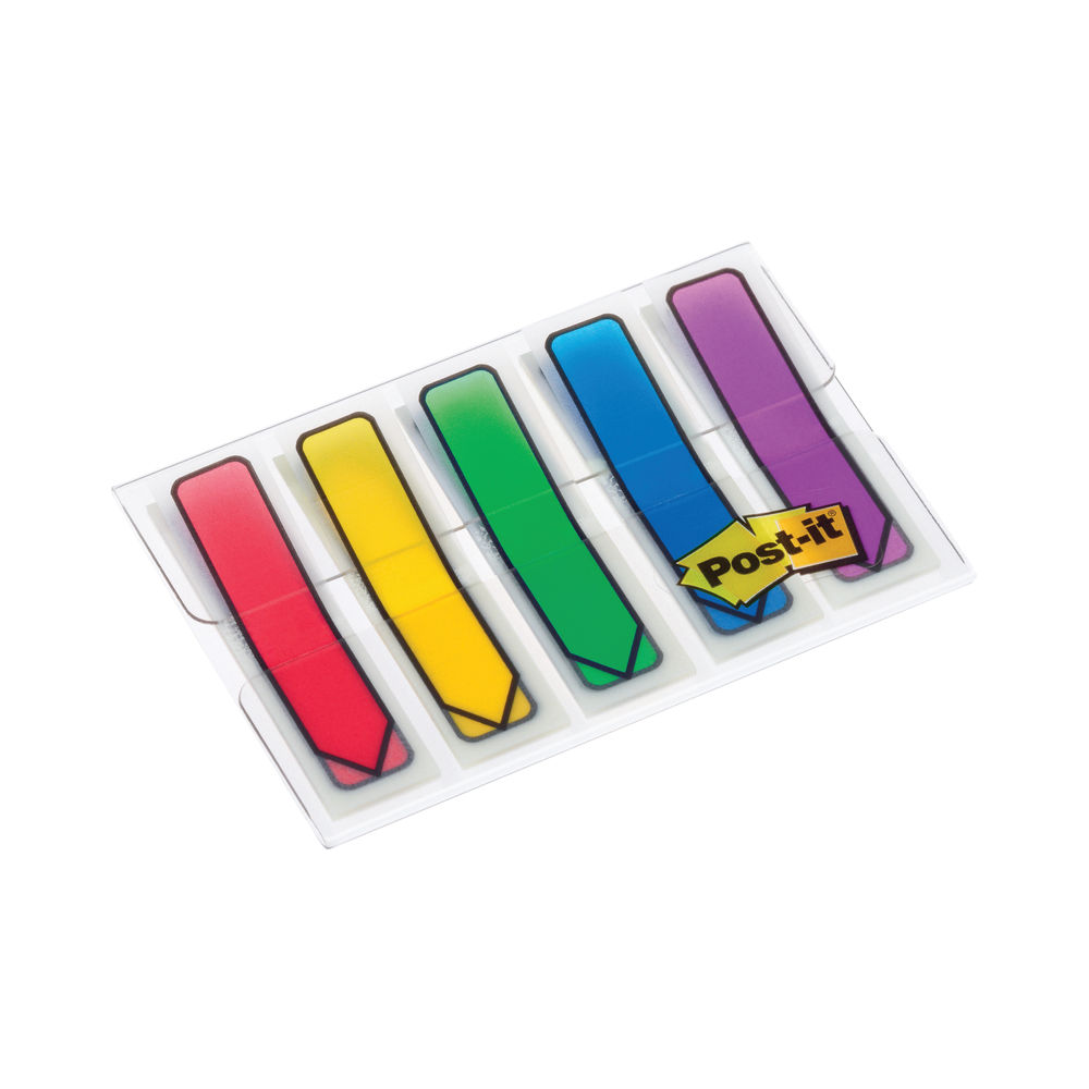 Post-it Assorted Portable Index Arrows, Pack of 100 | 684ARR1