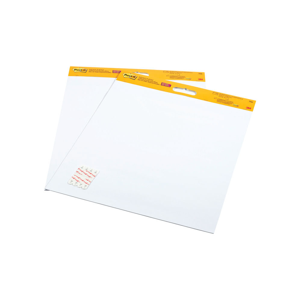 Post-It Tabletop Meeting Chart Refill Pad 500 x 580mm (Pack of 2)