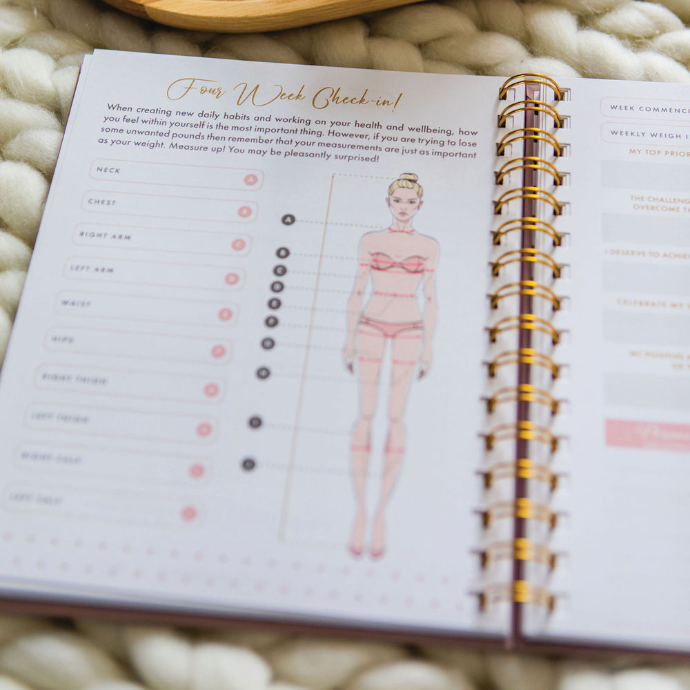 Perfect Planner Co Health and Wellbeing Planner Wirebound