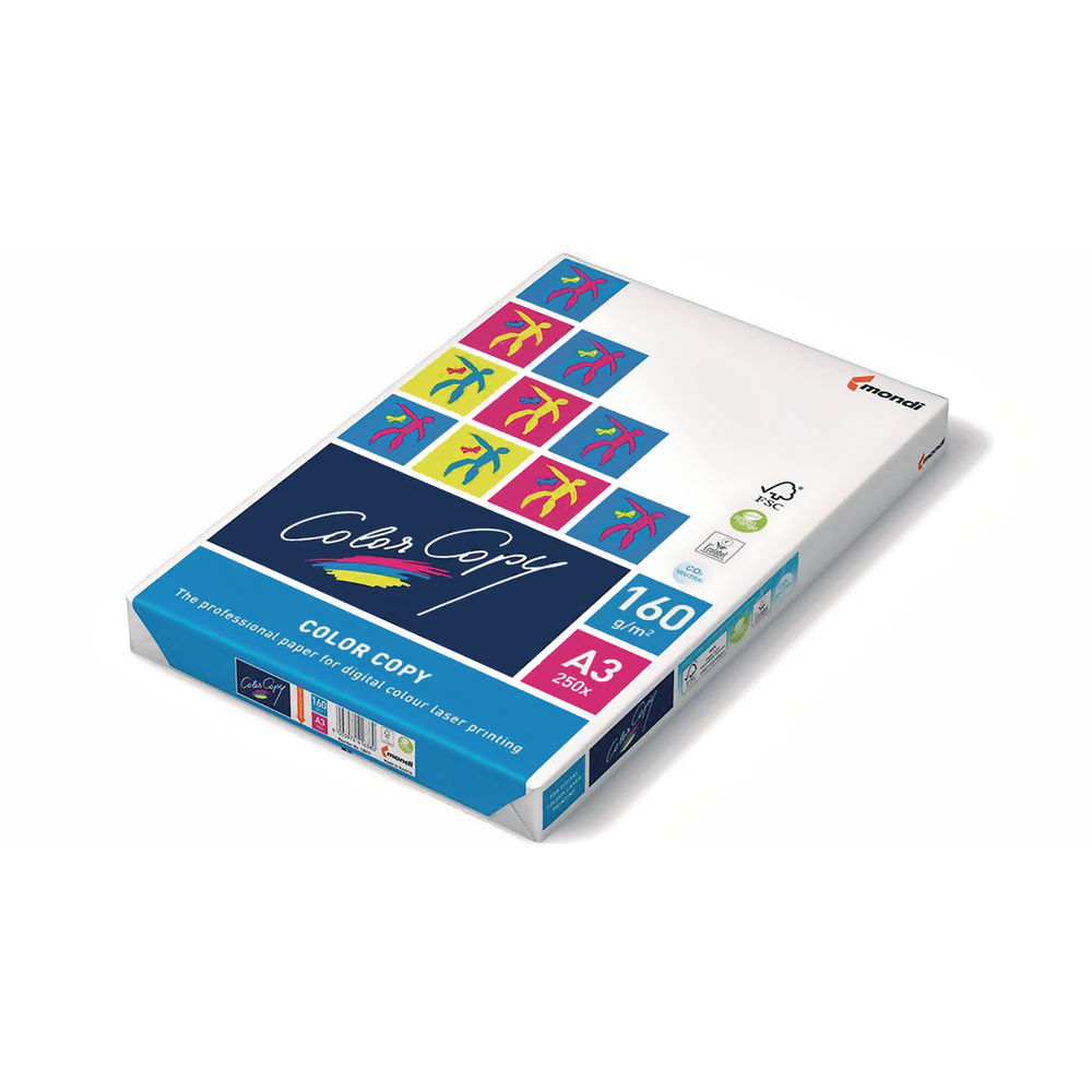 Mondi Color Copy A3 White 160gsm Paper (Pack of 1250)