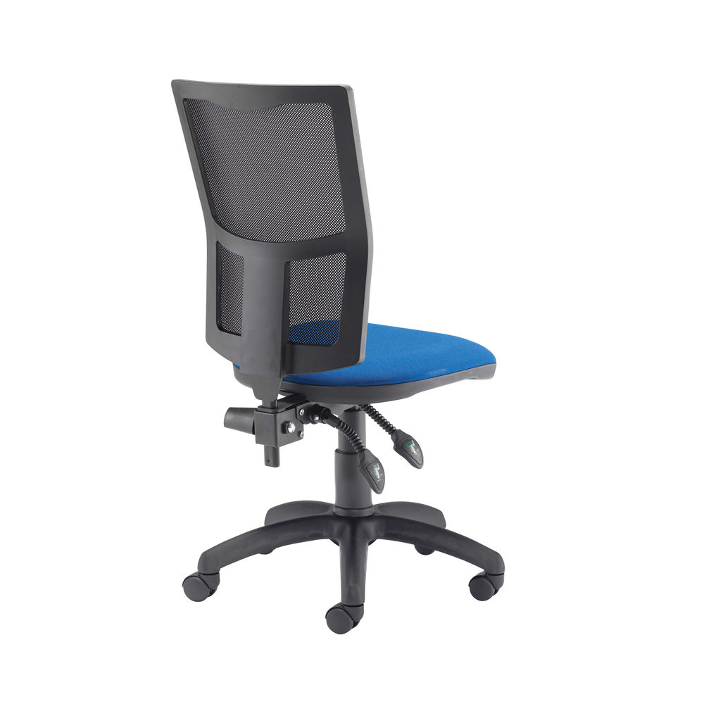 First Medway Blue High Back Mesh Operator Office Chair