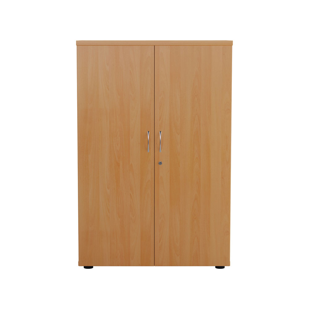 First H1200mm Beech Wooden Storage Cupboard