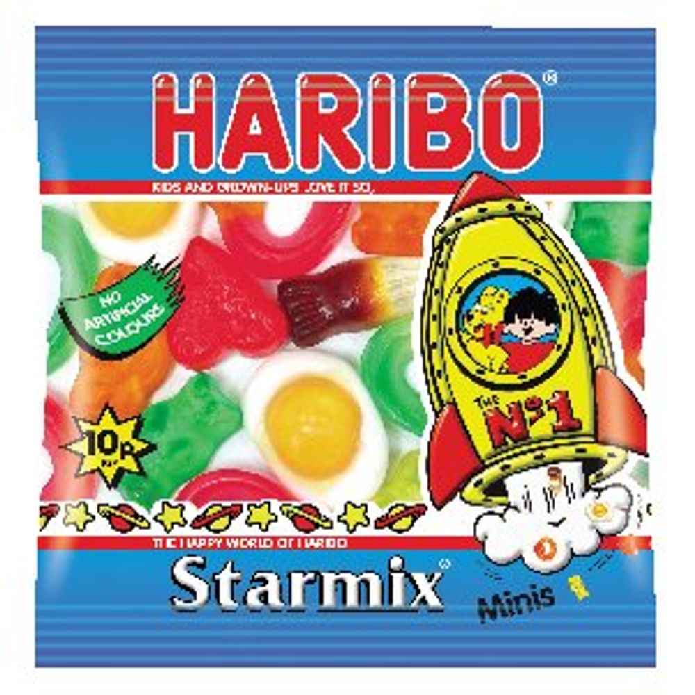 Haribo Starmix Small Bag 100 Pack 72443