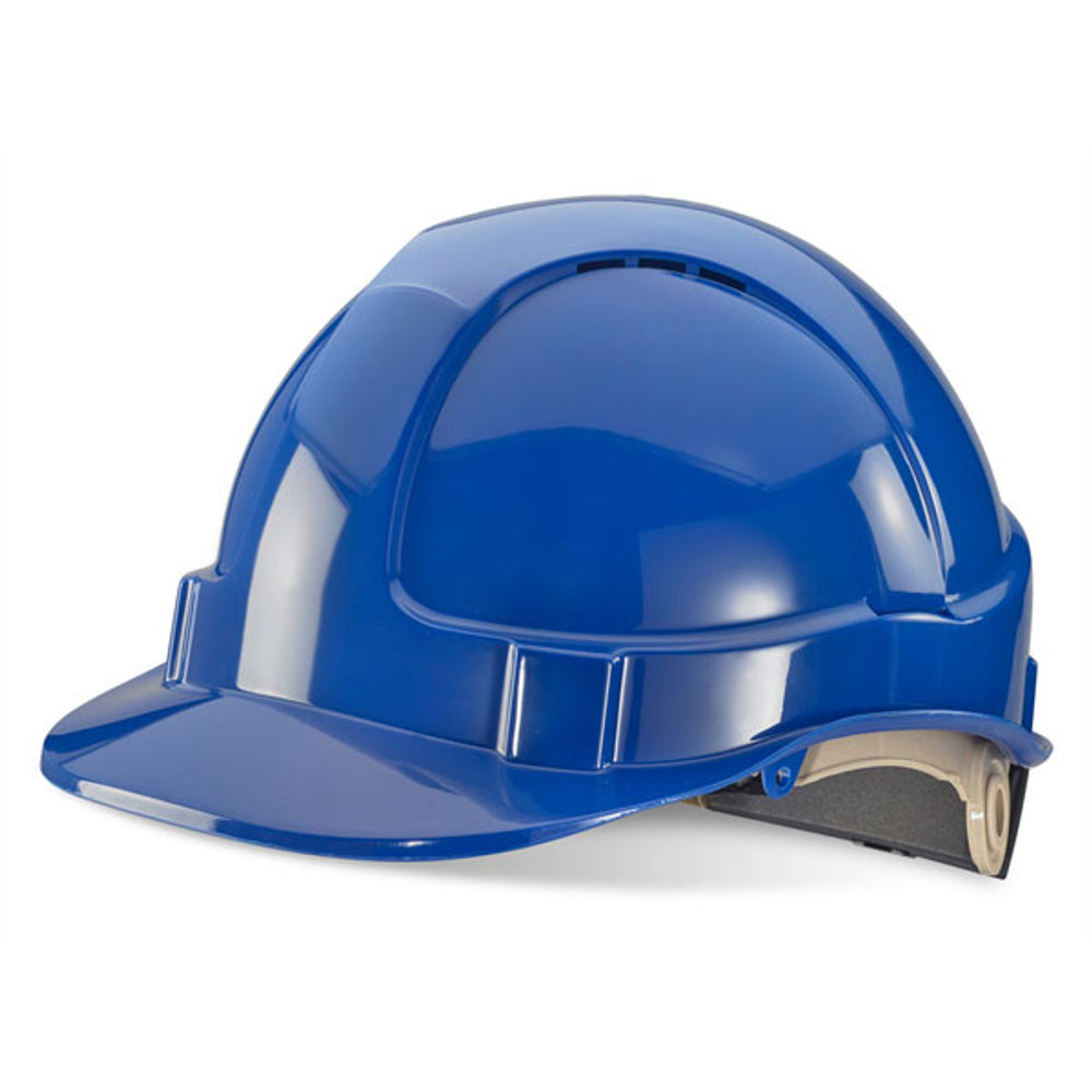Beeswift Safety Helmet Blue One Size BBVSHRHB